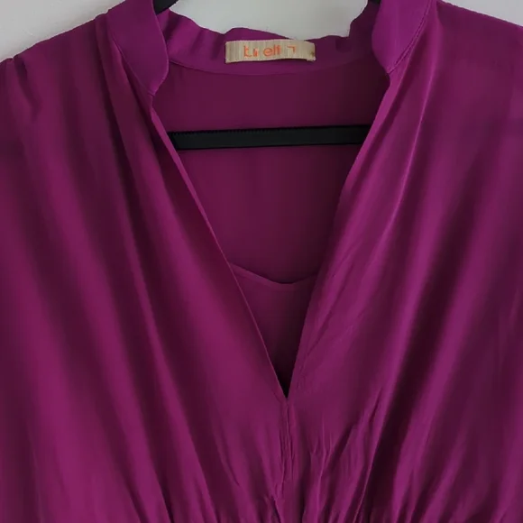 Love Binetti 100% Silk Dress Size 6 - Picture 7 of 10